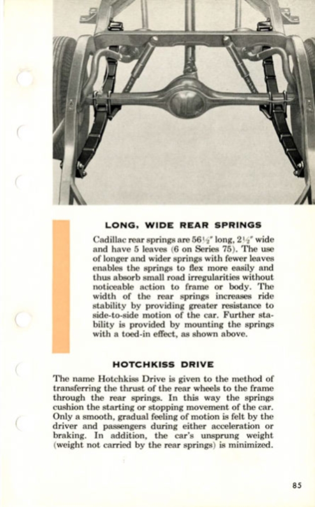 1955 Cadillac Salesmans Data Book Page 79